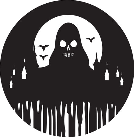 Halloween Haunts and Legends  Unearthly Ghost Storiesのイラスト素材