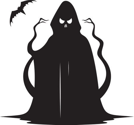 Ghostly Gadgets  Tech Tricks to Elevate Your Spooky Celebrationsのイラスト素材