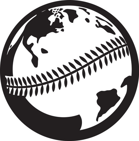 The Science of Knuckleballs Dancing in Airのイラスト素材