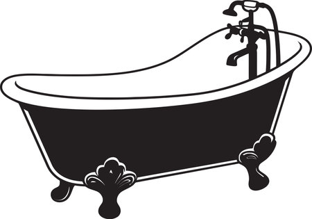 Accessorizing Your Bathtub for a Luxurious Soakのイラスト素材