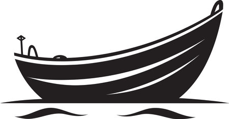 Mornings at the Harbor Docked Sailboats in Peaceful Shadowsのイラスト素材