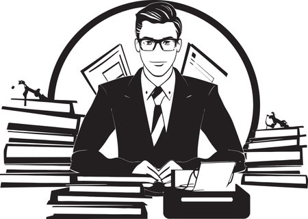 The Ultimate Guide to Tax Preparation and Bookkeepingのイラスト素材