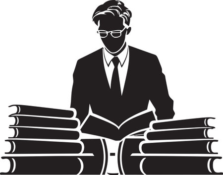 The Bookkeeper's Guide to Risk Mitigationのイラスト素材