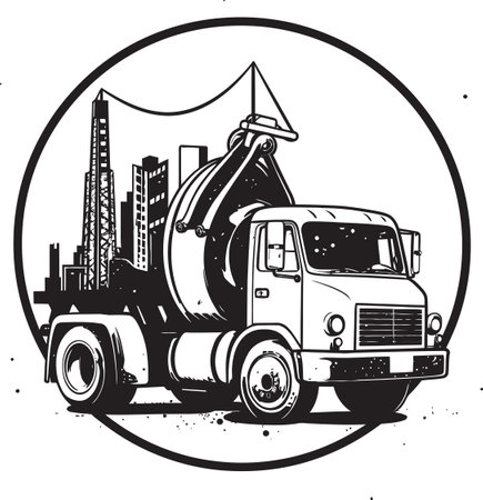 Industrial Strength Mixerのイラスト素材