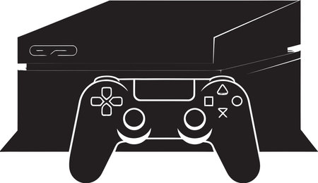 Console Revolution  Gamings Unleashed Powerhouseのイラスト素材