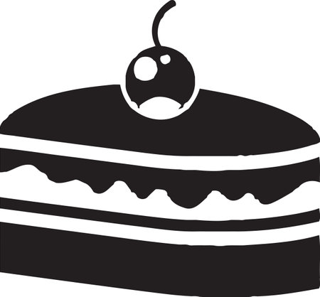 Cake Vector Wonders Edible Eye Candy Vector Sweets Crafting Cake Perfectionのイラスト素材