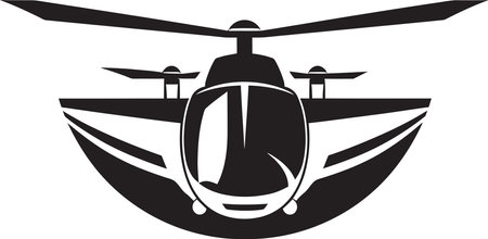 Above and Beyond Helicopter Vector Creations Helicopter Horizons Vector Graphic Inspirationsのイラスト素材