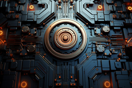 Digital Descent Mechanical Conspiracies Unveiledの素材