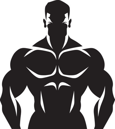 Active Outlines Black Vector Fitness SketchesTraining Tracings Fitness Black Vector Designsのイラスト素材