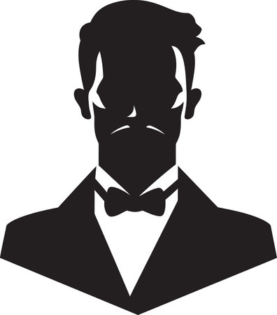 Shades of Strength Man Vector Black IllustrationsGraphic Masculinity Black Vector Man Depictionsのイラスト素材