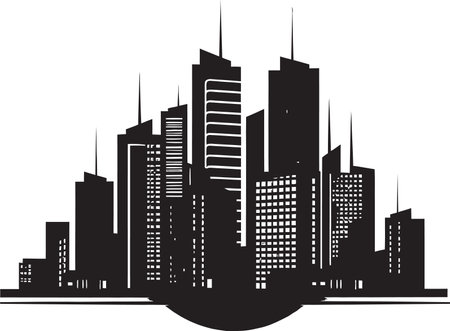 Riverside Haven Tranquil Waterside LivingDowntown Delight Urban Convenience with Styleのイラスト素材