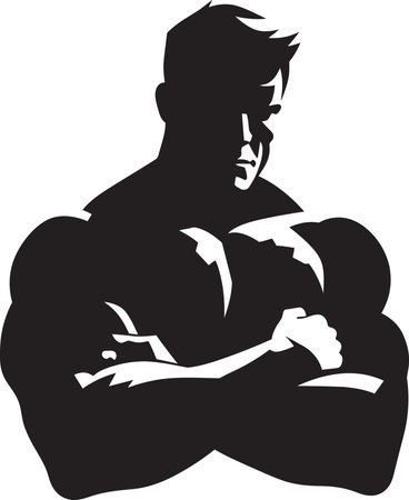 Bodybuilding and Outdoor Training Natures Gymのイラスト素材