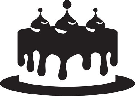 Digital Cake Masterpieces Vectorized Temptationsのイラスト素材