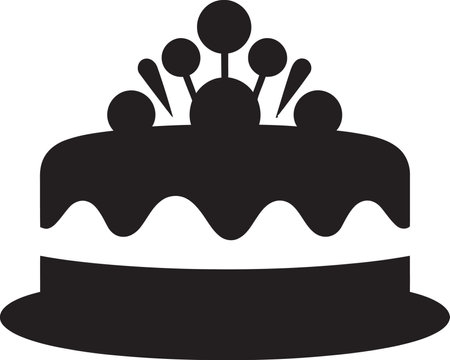 Cake Vector Chronicles Digital Pastry Displaysのイラスト素材