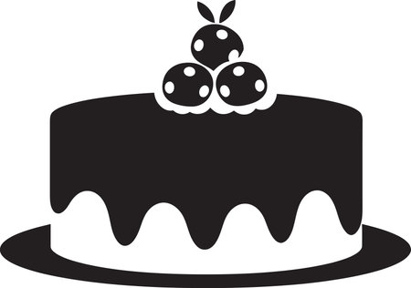 Sweet Escape Unveiled Vectorized Cake Illustrations