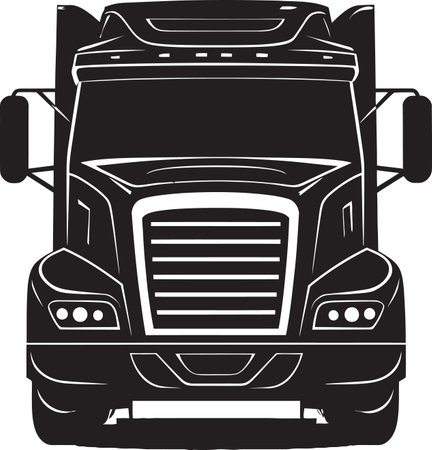 Vector Illustration of Heavy Haulerのイラスト素材