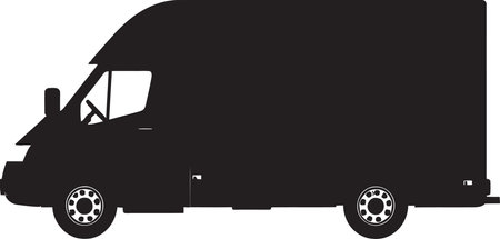 Detailed Freightliner Truck Vectorのイラスト素材