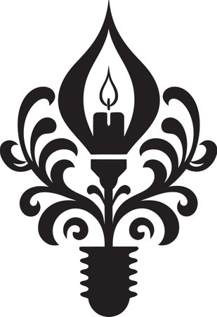 Sketching Illuminated Dreams Decorative Lightのイラスト素材