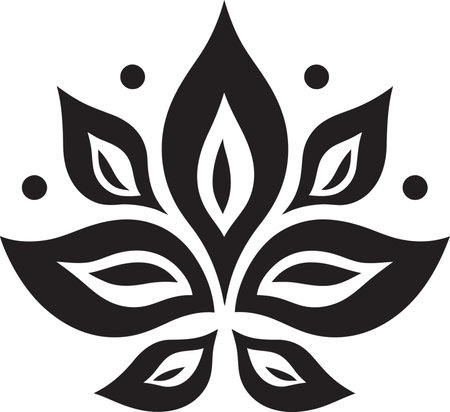 Obsidian Garden Whispers Midnight Vectorsのイラスト素材