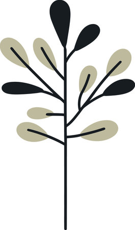 From Pixels to Petals Plant Vector Art for Modern DesignersNatures Brushstrokes Plant Vector Illustrations in Full Colorのイラスト素材