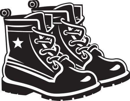 Marine Boots Pioneering Innovation in Footwear Technologyのイラスト素材