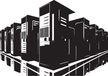 Evaluating Server Room Monitoring Solutions Deploying Environmental Sensors Implementing Remote Management Tools and Setting Up Alert Systems for Early Detection of Issuesのイラスト素材