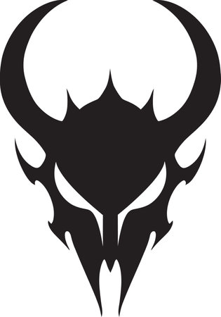 Horned Relics Traces of Ancient Skull Worshipのイラスト素材