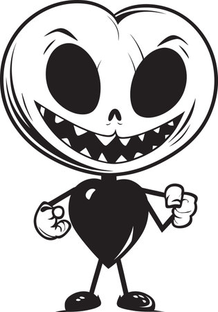 Smirking Skeletons Spreading Cheerのイラスト素材