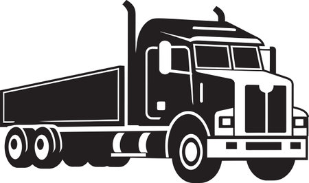 Addressing the Mental Health Challenges of Long Haul Truck Drivers Support and Interventionのイラスト素材