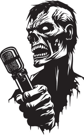 Eerie Euphony Undead Vocals Echoのイラスト素材