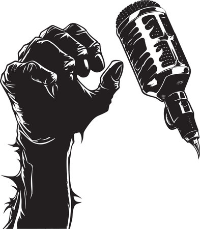 Decomposing Divas Corpses Take the Micのイラスト素材