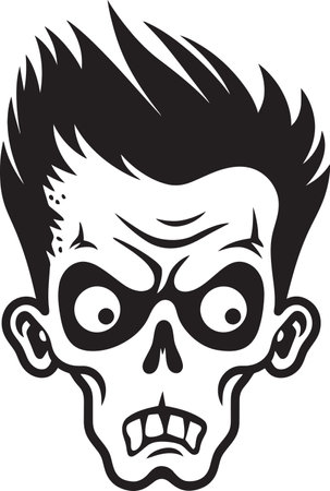 Silent Graves Haunting Skulls Awakeのイラスト素材