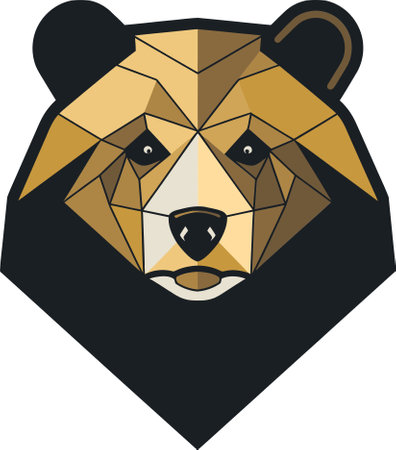 Zephyr's Ramble Syrian Brown Bear in a Zephyr's Ramble Through Middle Eastern Oasis Vector Graphicのイラスト素材