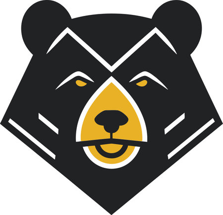Rugged Kodiak Bear in the Alaskan Frontier Vector Artのイラスト素材