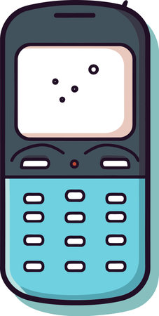 Stylish Hipster Smartphone Vector Illustrationのイラスト素材