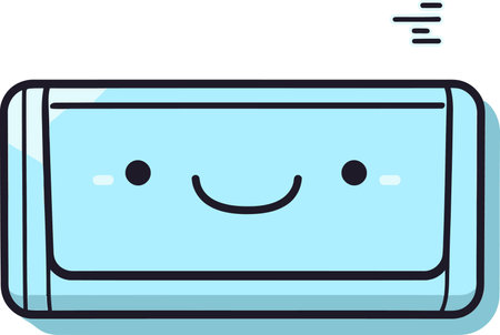 HVAC Installation Service Vector Illustrationのイラスト素材