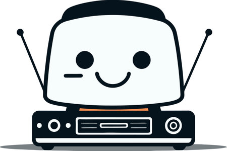 Visual Vibrations The Kinetics of Disc Jockey Illustrationのイラスト素材