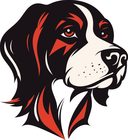 Pawsitively Pup-tastic Delightful Dog Vector Illustrations for All Your Design Needsのイラスト素材