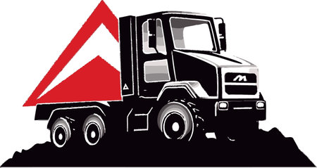 Construction Chronicles Dumper Vector Illustrations Across Erasのイラスト素材