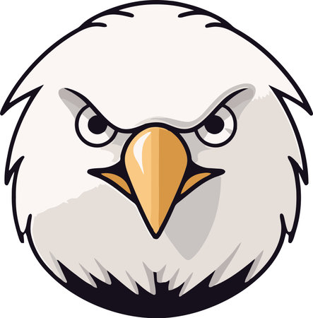 Dynamic Eagle in Action Detailed Vector Designのイラスト素材