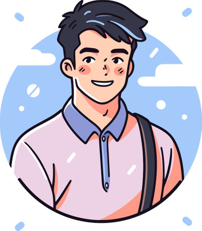 Engineer Designing Manufacturing Processes Vector Illustrationのイラスト素材