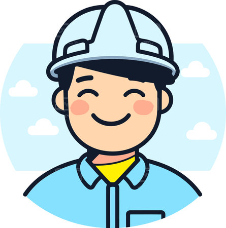 Engineer Planning for Green Technologies Vector Illustrationのイラスト素材