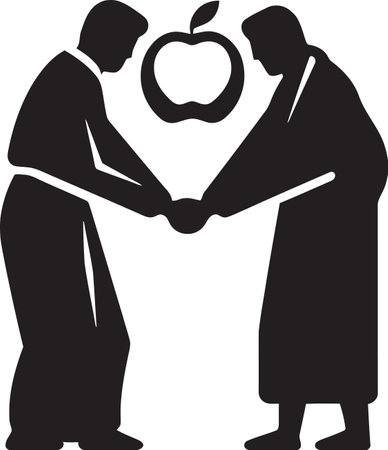 Two Fighters Demonstrate Judo Techniques Vector Graphicのイラスト素材