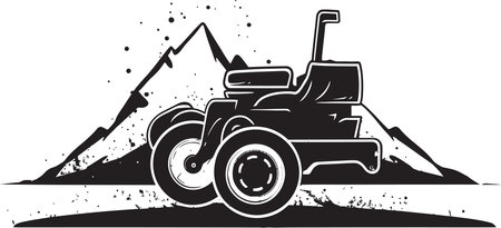 Road Construction Showcase Asphalt Roller Vector Designsのイラスト素材