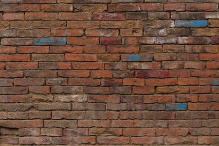 Stacked Brick Textureの写真素材