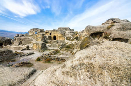 Uplistsikhe is an ancient rock-hewn town in eastern Georgia, some 10 kilometers east of the town of...