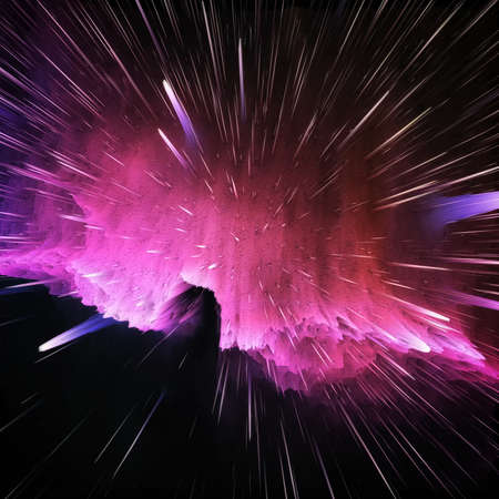 Colorful galaxy abstract cosmic background. Shiny fantasy universe. Deep cosmos. Infinity...