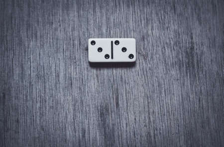 dominoes number threeの写真素材