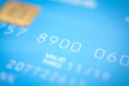 credit card light blue background and textureの写真素材