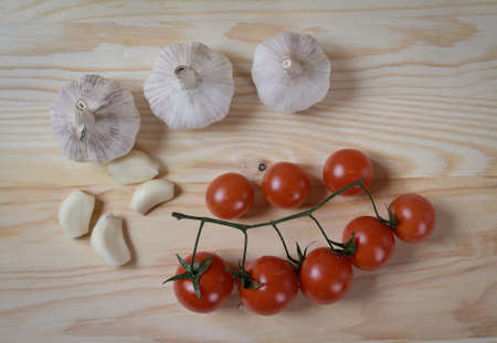 cherry tomatoesの写真素材